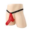 Bow Sissy Lingerie Men'S Sexy Elephant Nose Panties Mesh See Through T-Back Thong G-String  Stretch Long Penis Sheath Underwear