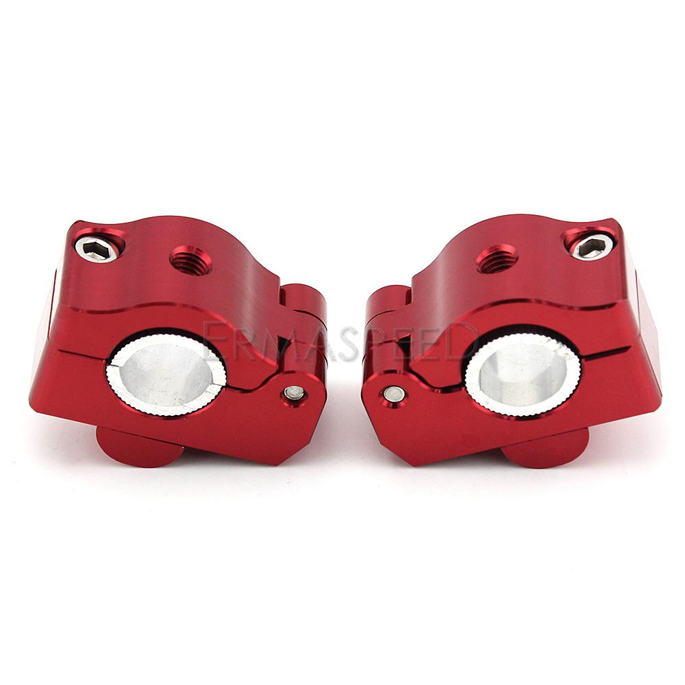 CNC Aluminum Motorcycle Handlebar Risers Universal 22mm 28mm Handle Bars Heightening Riser Mount Clamp For Dirt Bike MT09