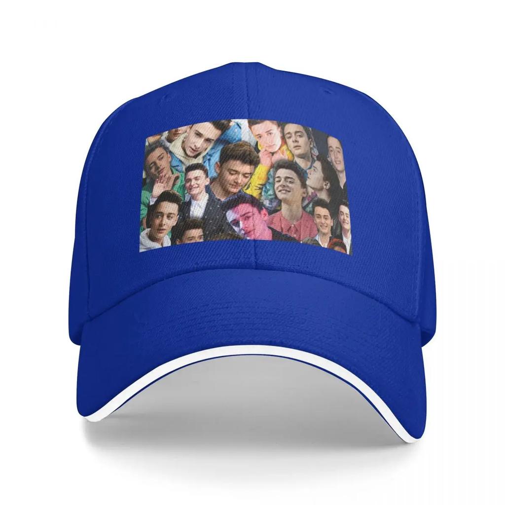 noah schnapp collage Baseball Cap Winter hat Luxury Unisex Hat Hat Luxury Brand Anime Unisex Womens