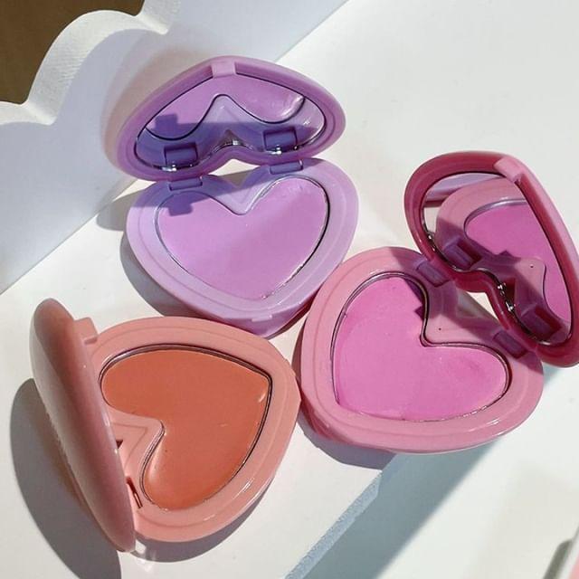 

HERORANGE - Heart Flower Micro Ripple Cheek Blusher - 3 Colors 03 - 1.5g