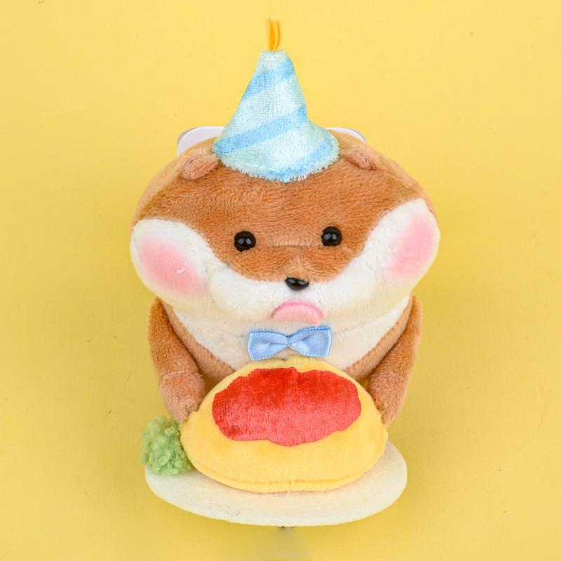 Söt Japansk Utter Gosedjur Nyckelring Födelsedagskalas Karaktär Bedårande Gåva Dekoration