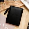 New Solid Color Short Women's Wallet Large Capacity Folding Wallet Zipper Women's Change Bag