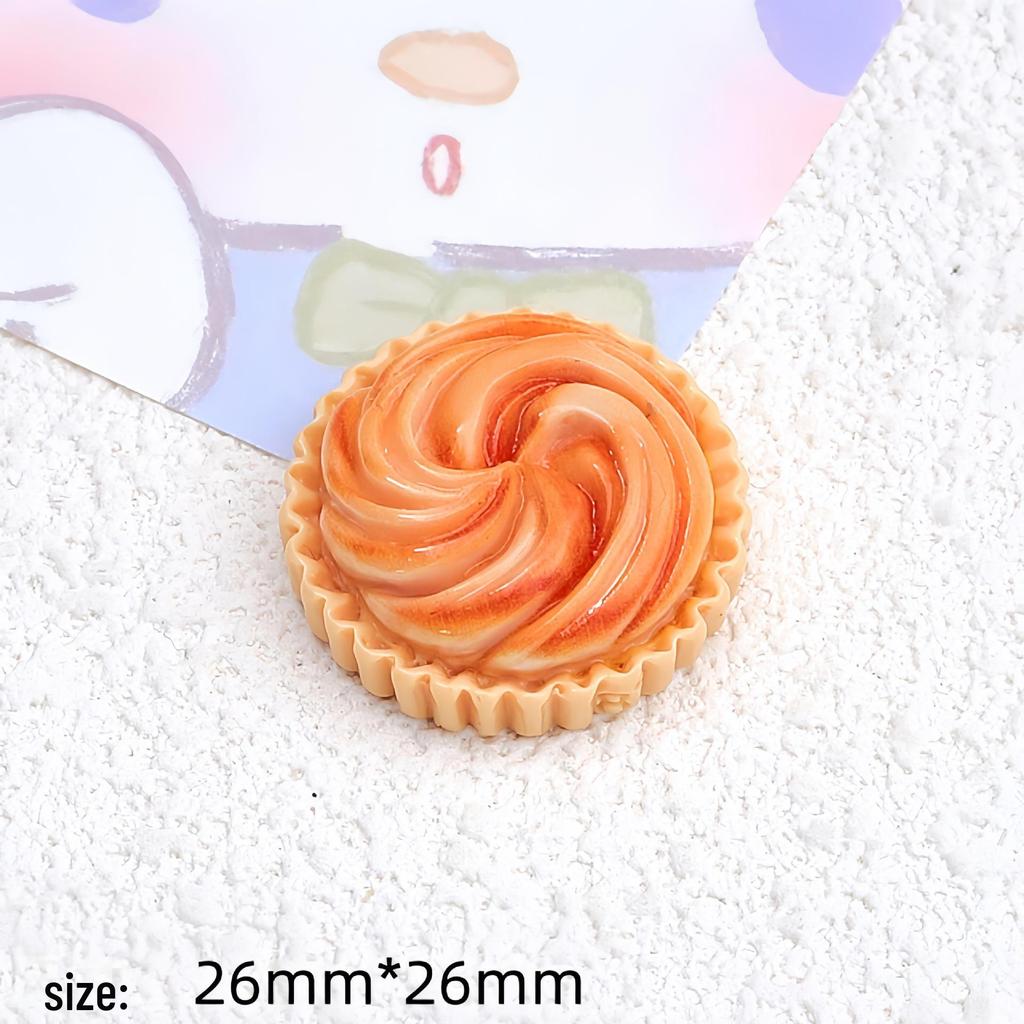 Simulation Food Play Bread Series: DIY Cream Glue, Hairpin, Shoe Buckle, Resin Decorative Accessories.