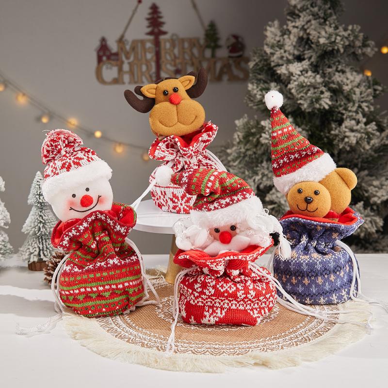 Christmas Gift Bag Christmas Eve Portable Apple Bag Candy Bag Safe Fruit Packaging Box Small Gift Bag