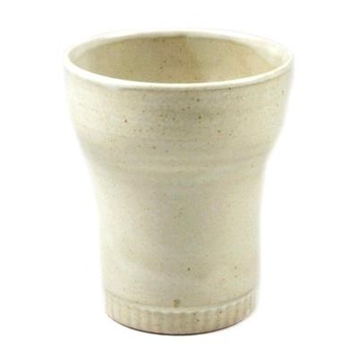 Seizan Kiln Hollow Double Structure Straw White Keepo Shochu Cup 22013