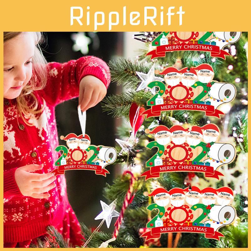 Charming Christmas Tree Hanging Ornament For Family Of 2-5 People In Quarantine