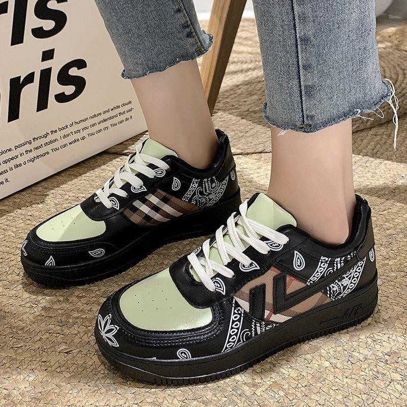 Buy Cashew Flower Shoes Female Korean Student Party Sneakers