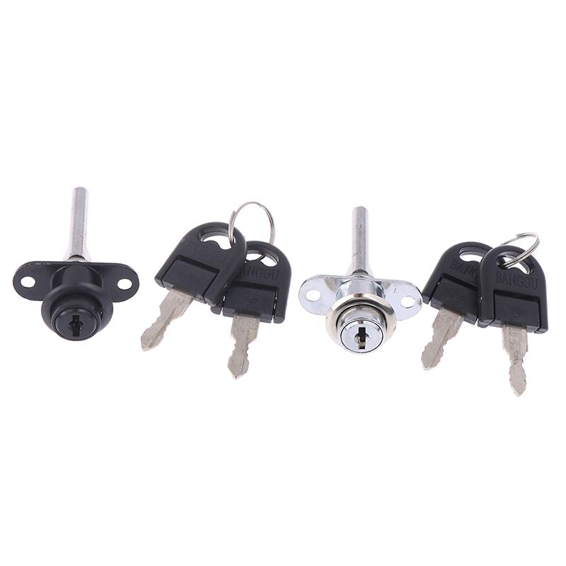 1 Unidad 16Mm Aleación de Zinc Cierre de Leva Puerta Gabinete Alacena Pedestal Taquilla + 2 Llaves