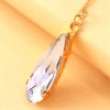 Elegant Drop Shape Ear Clips Featuring High Quality Rhinestones Comfort Fit for Long Wear Sturdy Copper