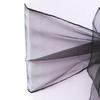 40 Stück Exquisite Verarbeitung Stuhlschleife Schärpe Verschleißfester Polyester Schleife Organza Stuhl