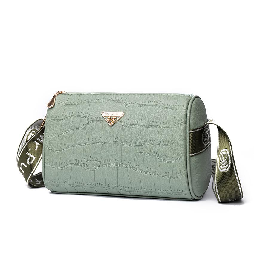 Wedding decoration Veelzijdige Nieuwe Dames Crossbody Tas Grote Capaciteit en High-End PU Dames Tas gray