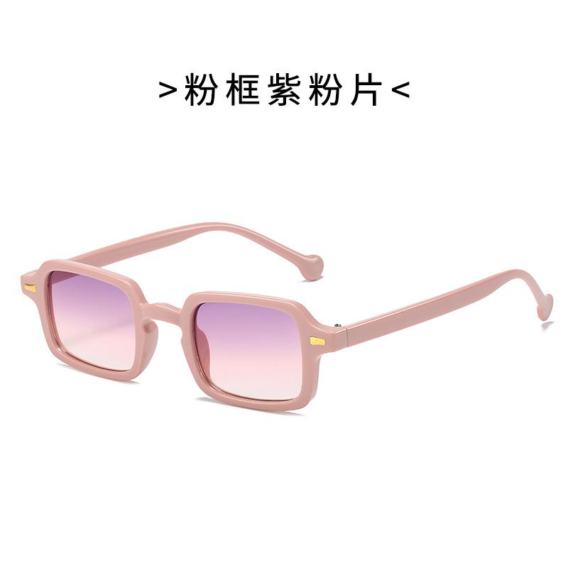 JYL TS Sunglasses Small Square Travel Women UV/13061 B-6569 жемчужиной аква