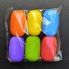 Foam Pencil Grips, 6Pcs Egg Pen Holder with Colored Soft Cushion, Used for Handwriting, Painting, coloring,Better Pencil Control Ideal for Left &