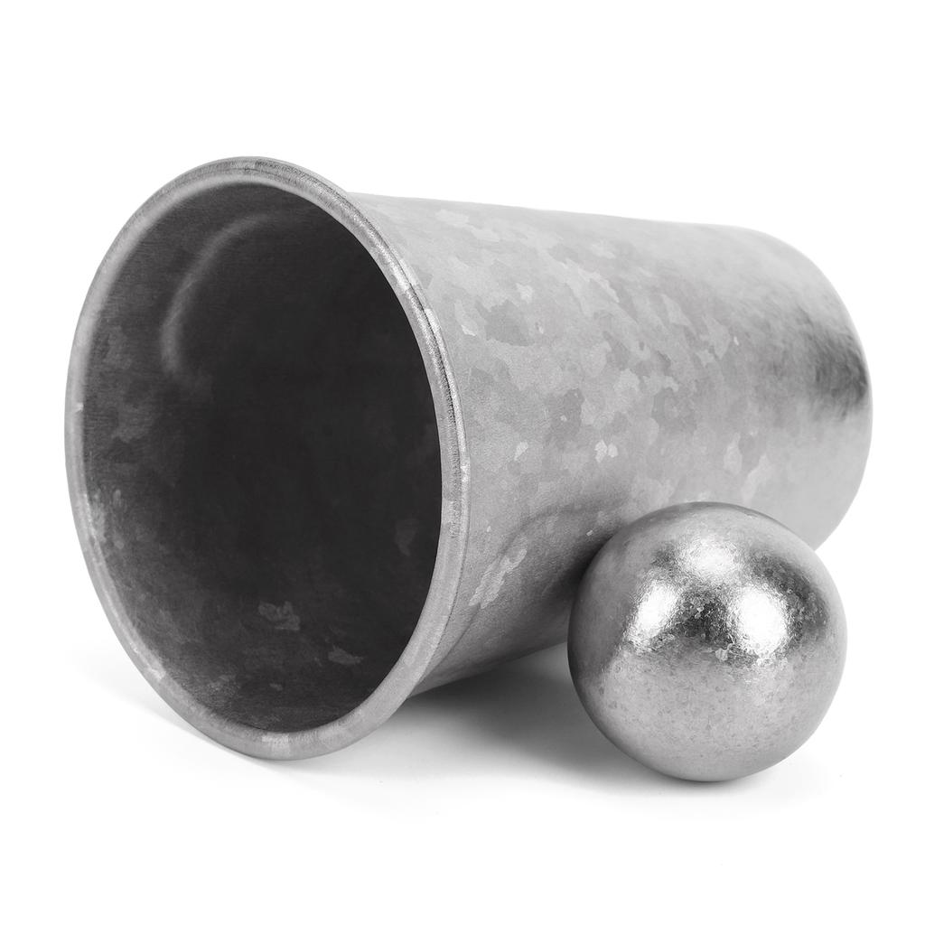 Ti Ice Balls Whiskey Stones Reusable Ti Ice for Camping Fast Freeze Chilled Drinks Ice Flower Style Cup
