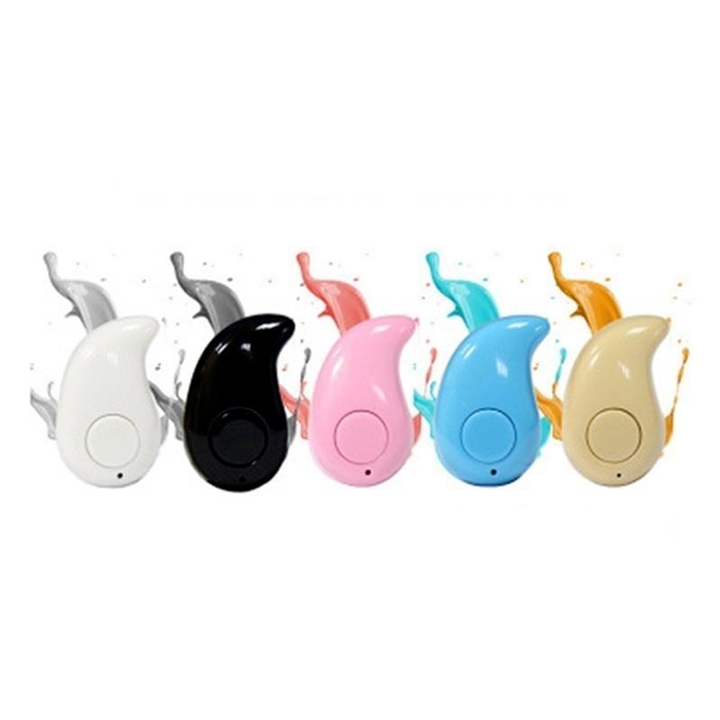 For Mobile Phone Mini Wireless Bluetooth Headset Handsfree Ultra Small Earphone with Microphone