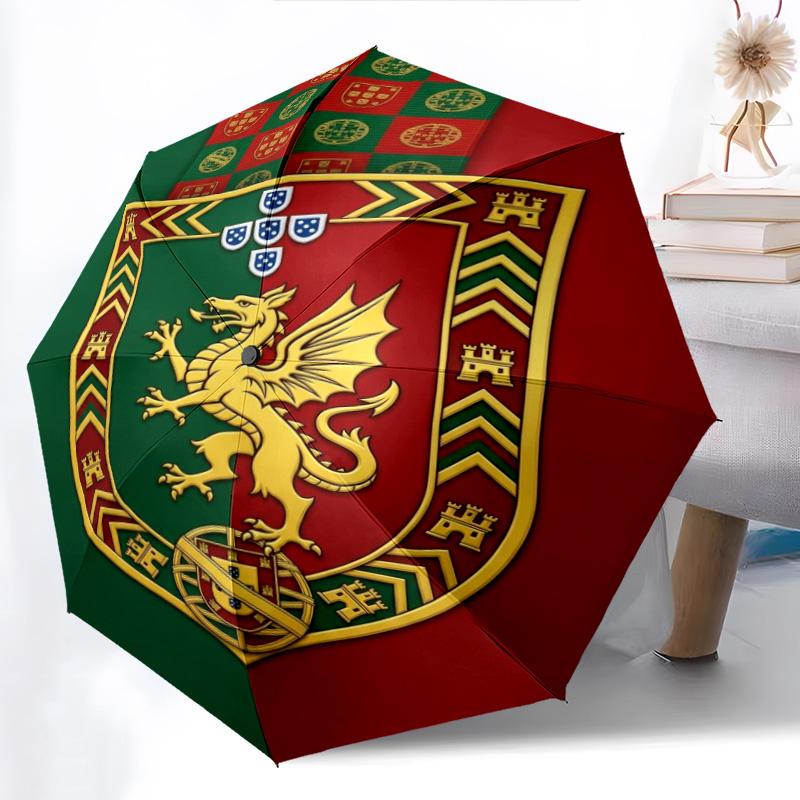 Portuguese Heritage Unity Folding umbrella Suitable for all seasons travel light outdoor Three folds