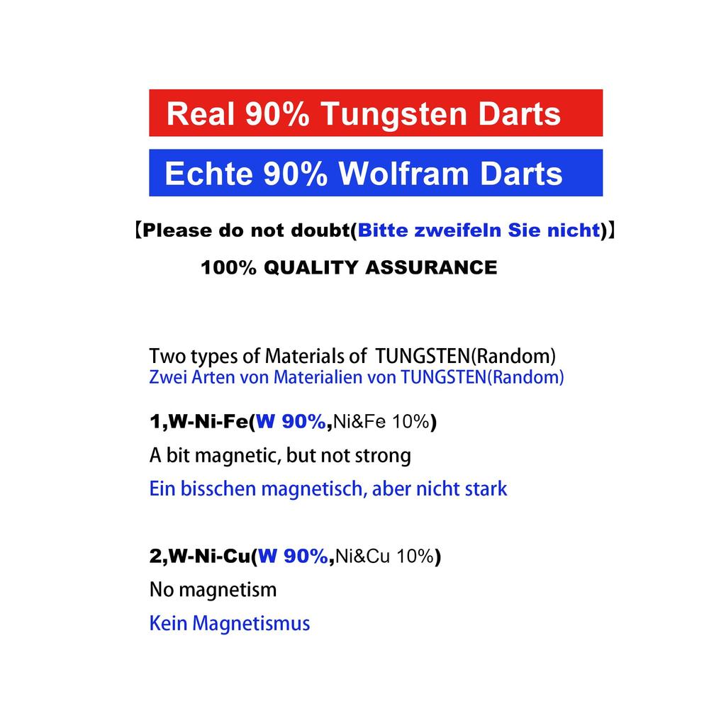 CyeeLife 90% tungsten darts, 14g, ZG05 Black