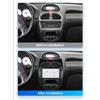 2 DIN autorádio s Androidem pro PEUGEOT 206 206CC 206SW 2000-2008 Auto Multimedia Player WIFI GPS Autoradio Carplay Navi 2+64GB