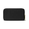 MICHAEL KORS Logo logo zipper closure leather wallet large size unisex couple style black