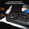 For Honor 400 Pro 5G (Global) Magnetic Case Ring Holder Foldable Kickstand TPU PC Phone Cover with Camera Lens Slider
