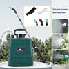 Electric Garden Sprayer 5L/8L Backpack Sprayer with 3 Mister Nozzles Retractable Wand Shoulder Strap Rechargeable Weed Sprayer for Spring Time