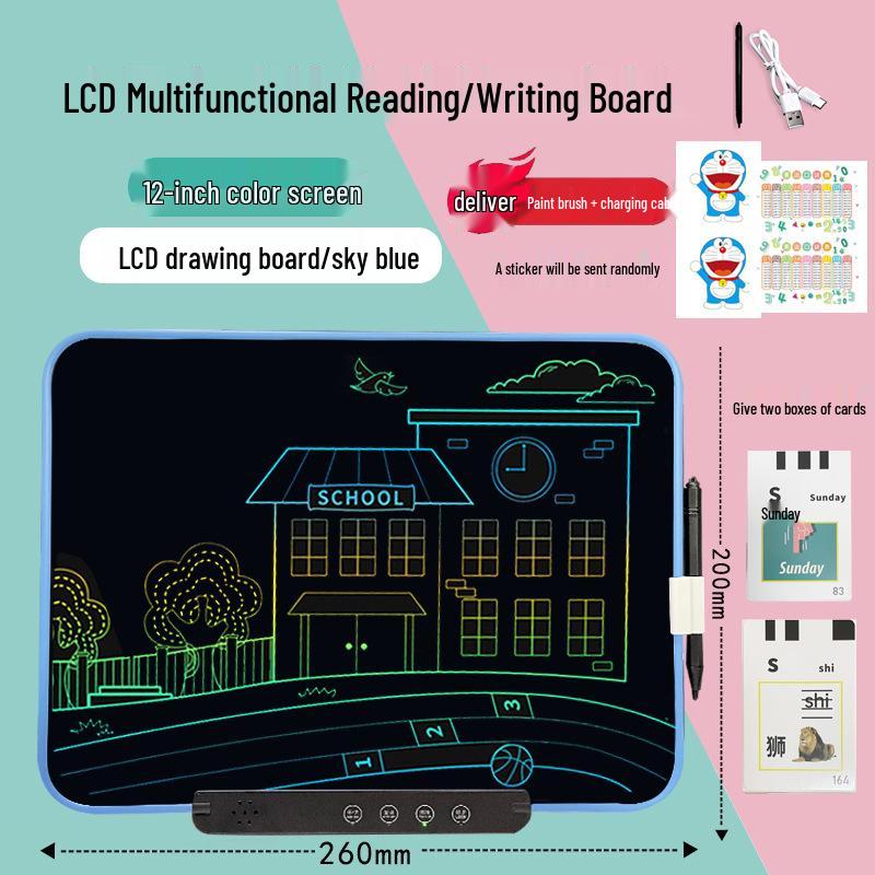 Tavoletta LCD per Disegno e Scrittura per Bambini - Giocattolo Elettronico Educativo per Graffiti con Caratteristiche Magnetiche.