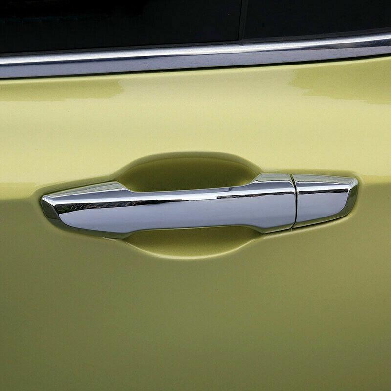 Chrome 8PCS Exterior Door Handle Cover Trim For Honda CR-V CRV 2017-