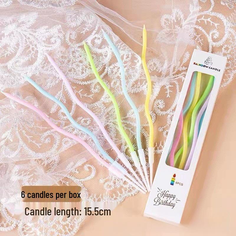 Creative Rotating Lotus Music Birthday Candle for Cakes