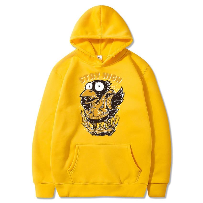 Autumn And Winter fleece Hoodie with high print, street fashion Harajuku pullover Men's and Women's Long sleeved Hoodie