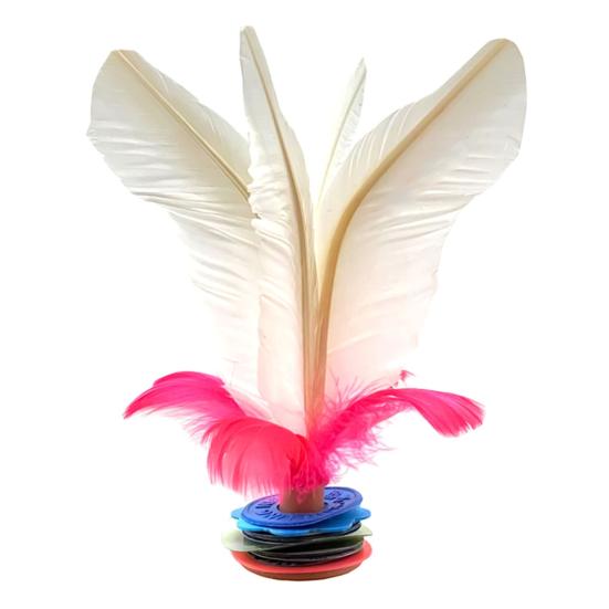 Kick-resistant Funny Multi-color Chinese Shuttlecock for Outdoor Recreation