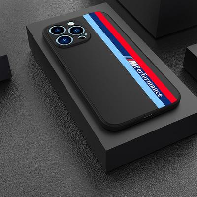 Trendy Striped Phone Case for iPhone 16/15/14/13/12/XS/X Pro/Max/Mini