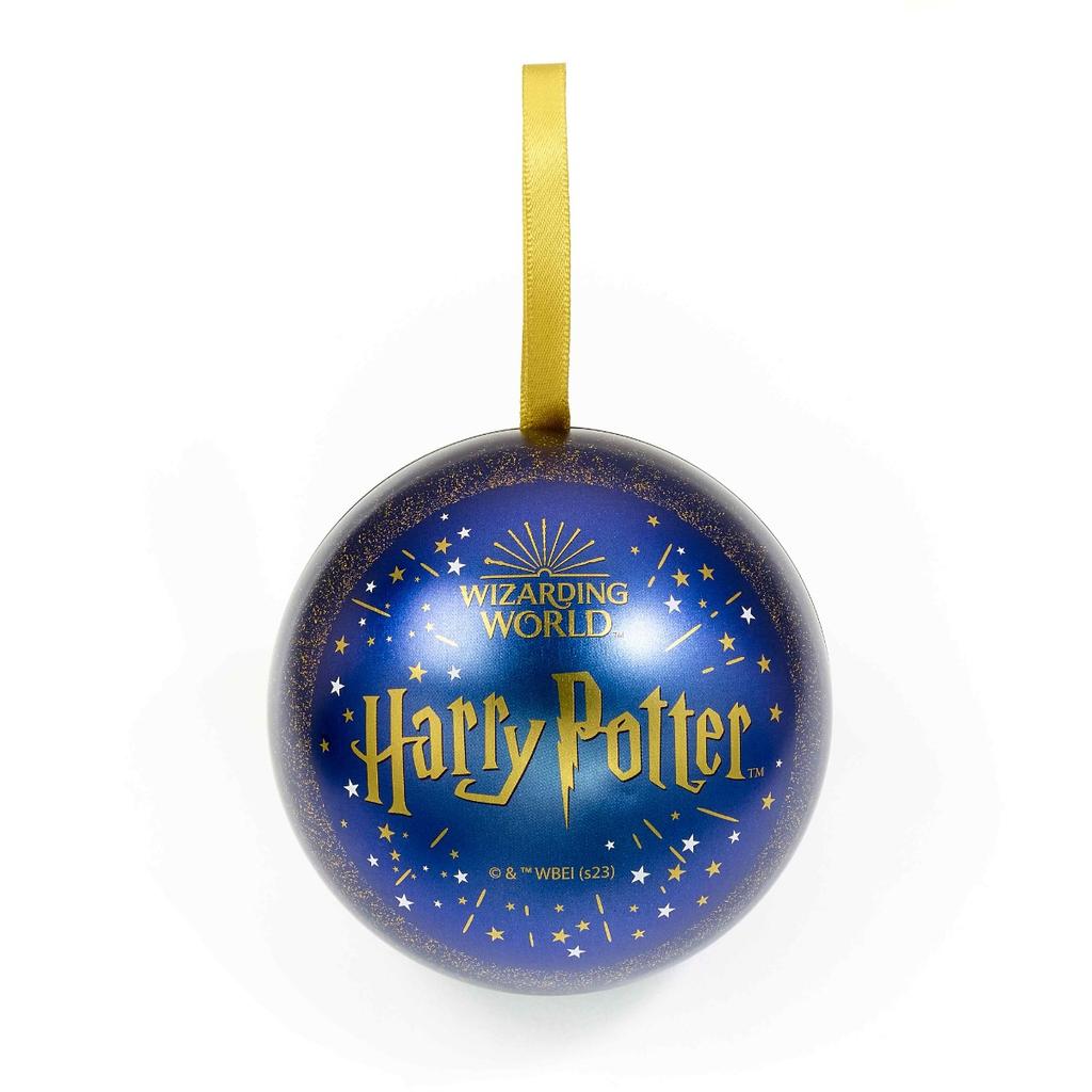 Harry Potter School of Wizardry Gift Bauble with Hogwarts Necklace