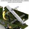 1:35er Maßstab FL-10A Militärraketen Modellauto Spielzeug Metall Druckguss Türen Öffnen Sound Licht Rückziehmotoren Beste Geschenke für Jungen