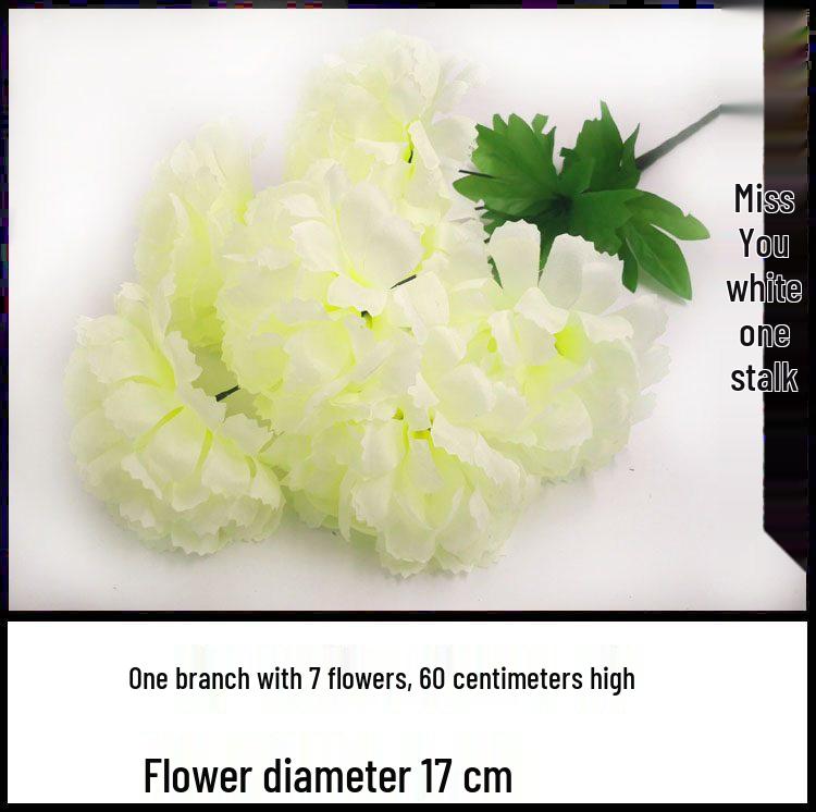 Chrysanthemum Silk Flowers for Qingming Festival Grave Offerings