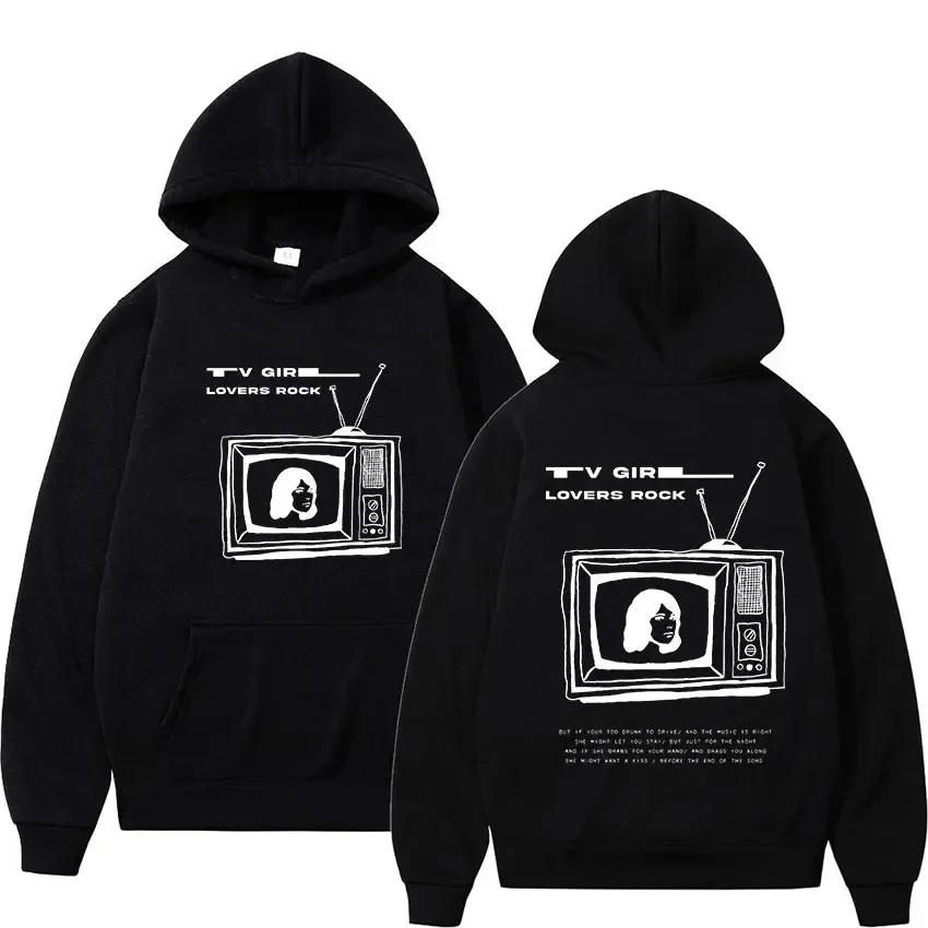 Cults TV Girl One Night Only Print Hoodie Vintage Sweatshirt Men Women Cotton Oversize Hoodies Sweatshirts Top Clothing