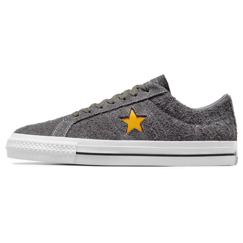 

Converse One Star Fashion Удобные Амортизирующие Прочные Низкие Кеды для Скейтборда Унисекс Кеды для Скейтборда Серые A05324C 35.5