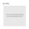 For Zeekr 7X 2025 Super Suede Car Door Armrest Chrome Strip Decorative Sticker Car Modification Interior Overlays Accessories