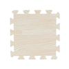 16 Stück Weiche Holzmaserung Schaumstoff Verriegelnde Bodenmatte 30x30cm Zusammensteckbare Schutz-Bodenmatte für Schlafzimmer Wohnzimmer Heimdekoration Teppich