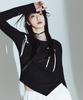 PLASMA SPHERE Ribbon T-Shirt In Black (Ribbon Girlcore T-Shirt)