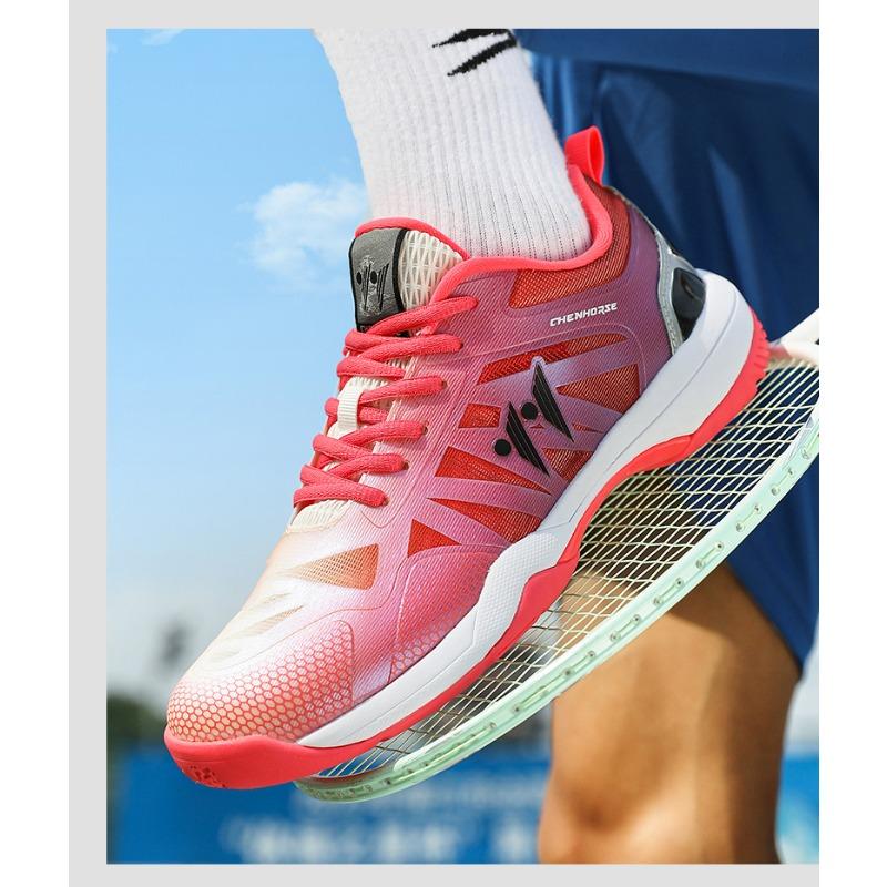 New Men's and Women's Badminton Shoes Casual and Comfortable Cushioning Rebound Light and Breathable Sports Shoes