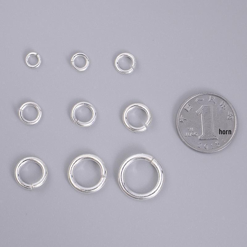 S925 Sterling Silver Open Jump Rings for DIY Bracelets, Necklaces & Earrings