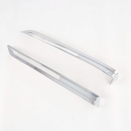 For Mazda CX-30 CX30 2020-2024 Chrome Head Front Fog Light Lamp Cover Trim Bezel