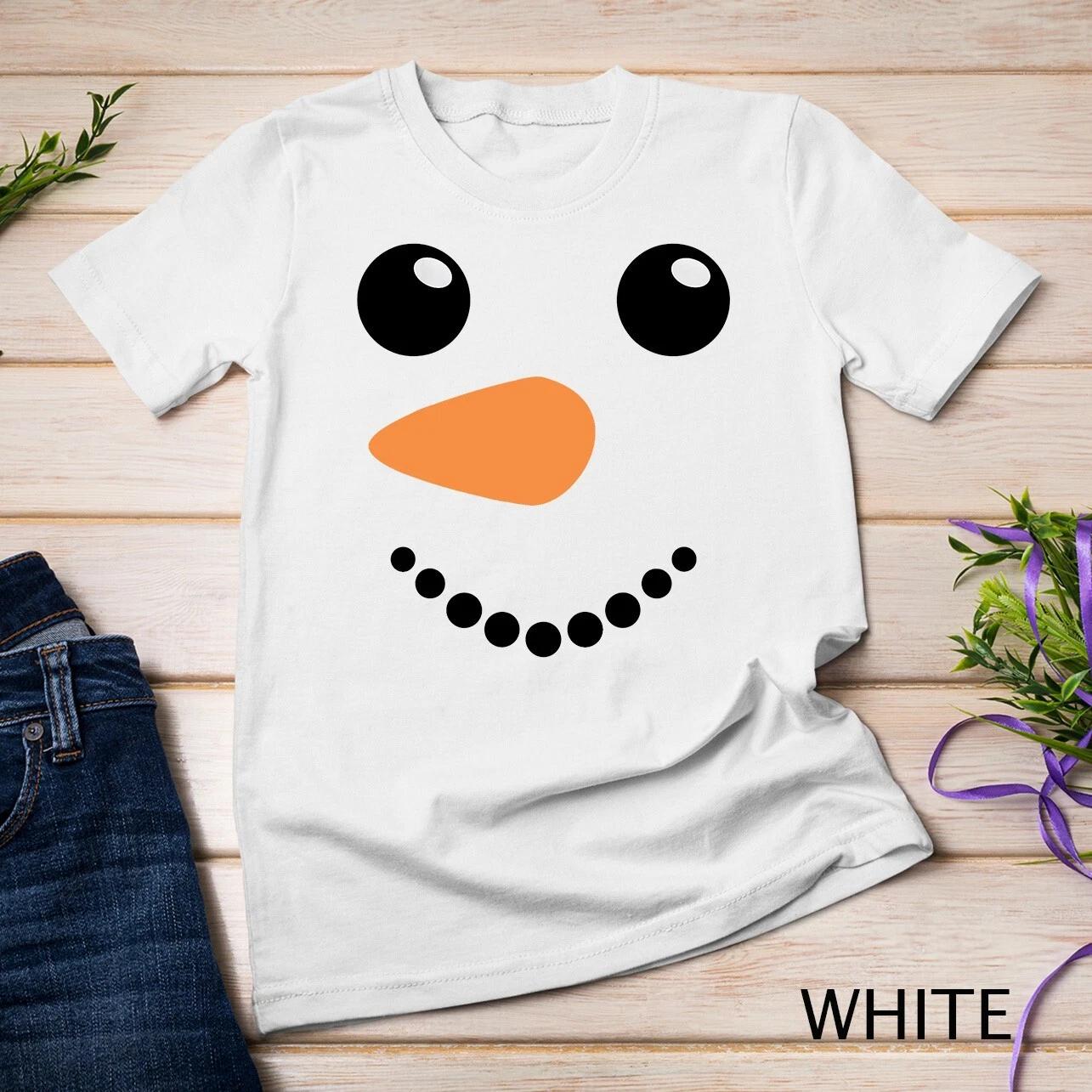 Funny Christmas Snowman Costume - Great Snow Man Xmas Gift Unisex T-shirt L