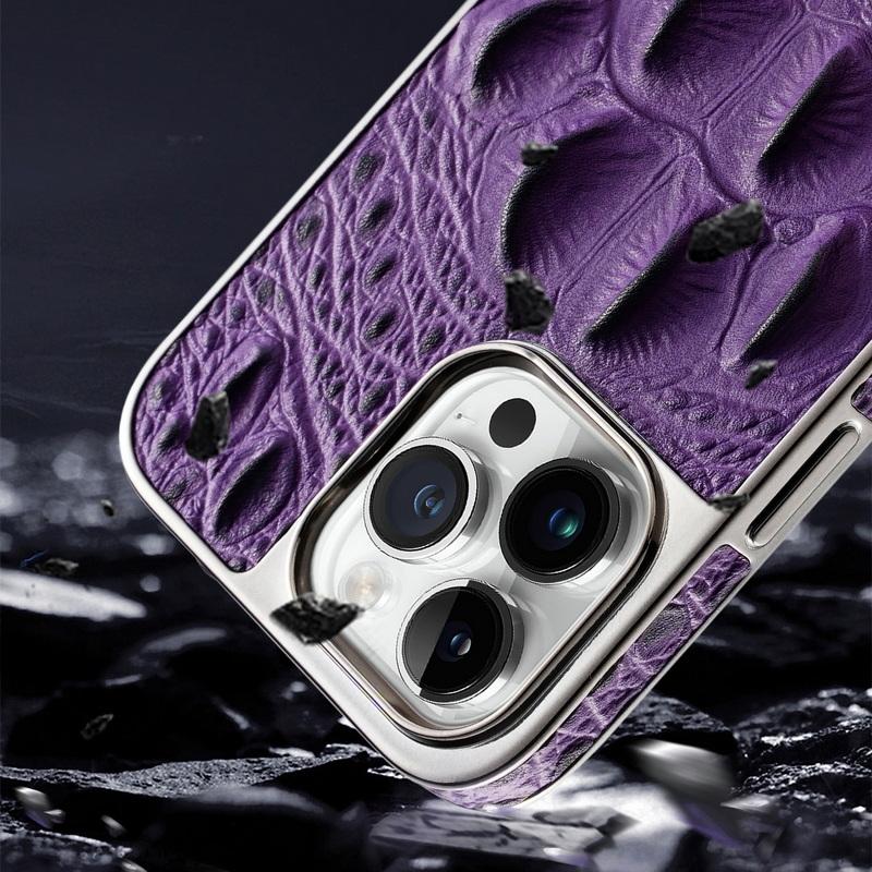 Luksusowa skórzana obudowa do iPhone'a 16 Plus 15 14 13 12 Pro Max odporna na wstrząsy jednokolorowa hybrydowa obudowa TPU z miękkiego pu