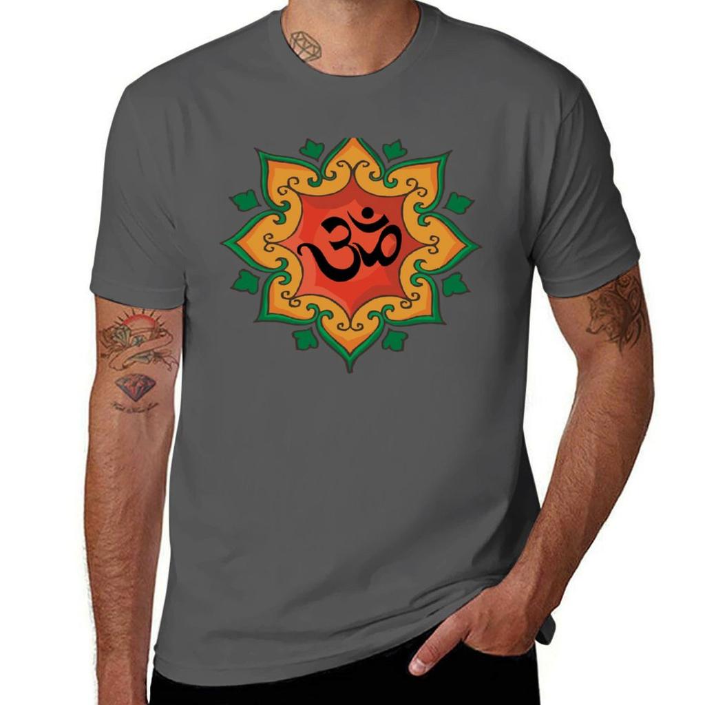 Om India Hindu Hinduism TShirt Quick Dry Training Short Sleeve Tee