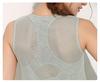 Damska szybkoschnąca siateczkowa kamizelka do jogi - Bez rękawów, oddychająca, lekka narzutka