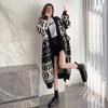 Cardigan lung tricotat pentru femei plinute, Primăvară Toamnă, Coreean, Elegant, Pulovere, Paltoane, Casual, Oversize, Larg, Tricotaje, Îmbrăcăminte exterioară