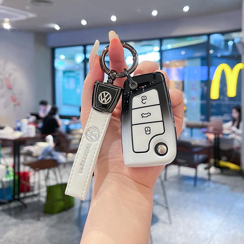 Krytky na klíče Volkswagen pro Sagitar, Bora, Tharu, Tayron, Lavida, CC, Passat, Polo a T-Roc