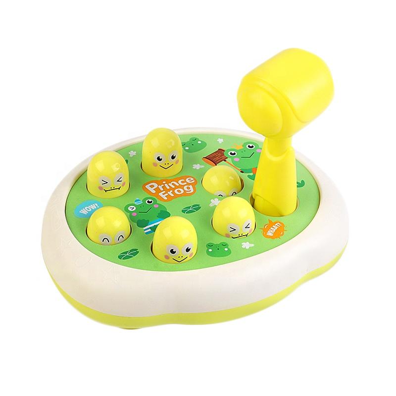 Cartoon Whac-A-Mole Montessori Baby Toy Toddler Educational Birthday Gift Animal Theme Knocking Game Parent Child Board Game Boy