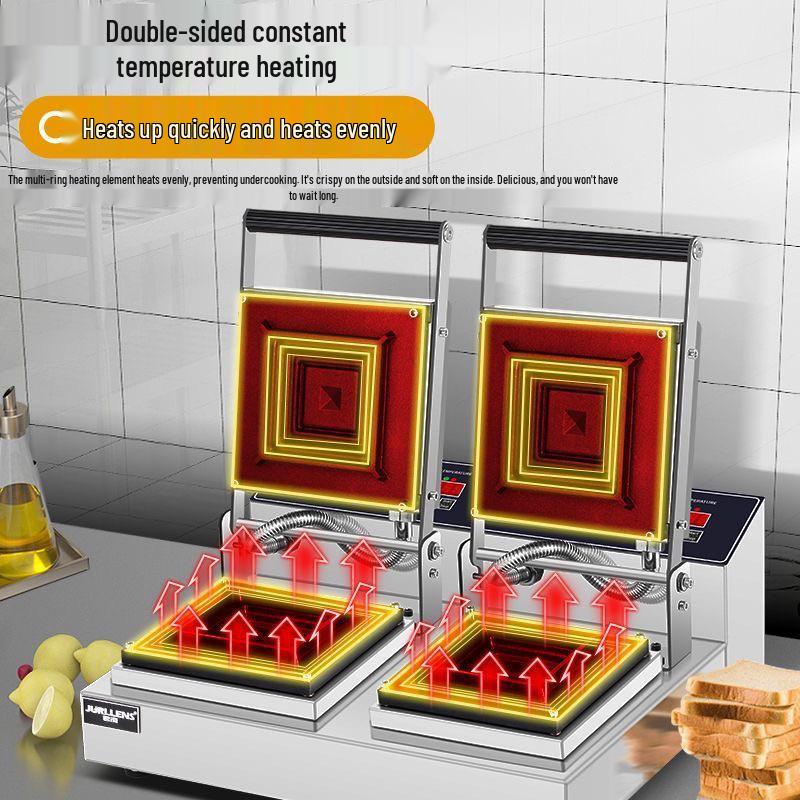 Molten Pocket Sandwich Maker - Flowing Heart Sealed Edge Press